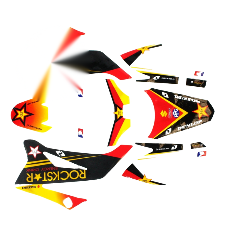 TTR110 Dirt Bike 3M Rockstar Decals Graphics Stickers