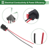 Ford ESCORT 2 x Pin Sensor Wiring Harnesses (1968-2000)