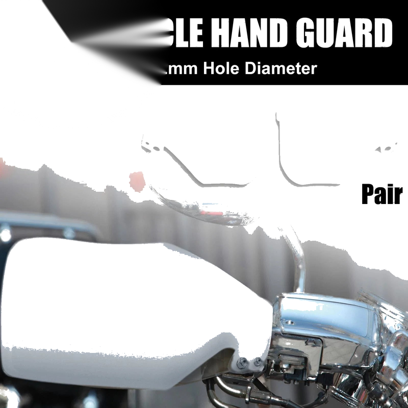 Yamaha White Handlebar Guard