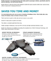 Ford Fairlane Fairmont BA BF Front Disc Brake Pad Set (2002-2008)
