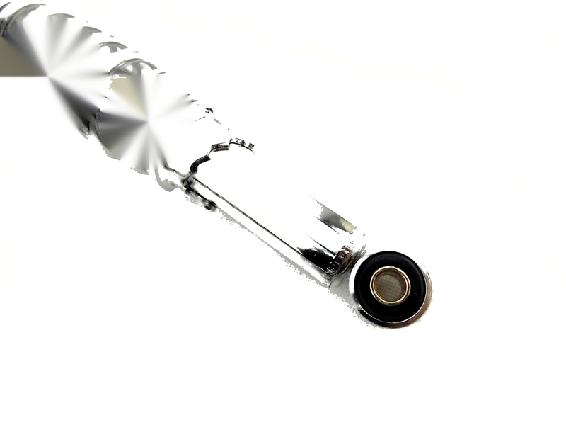 Suzuki T250 280mm JBS Chrome Lowering Shock Absorbers (1976-1977)