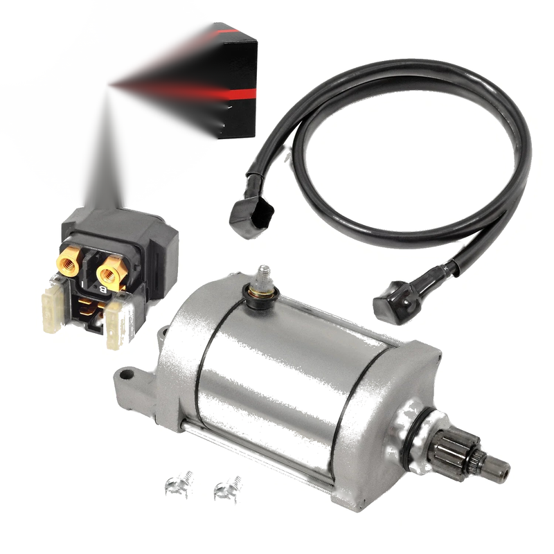 Yamaha Raptor 660 YFM660 2 x Starter Motor & Relay (2001–2005)