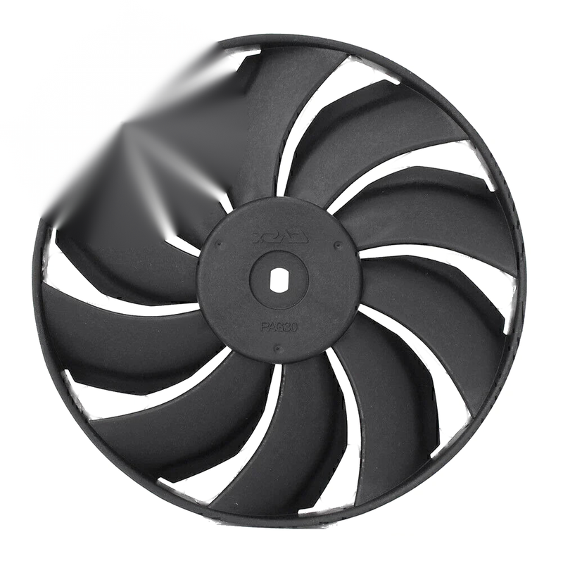 Kawasaki Ninja ZX6R ZX10R Black Engine Radiator Cooling Fan Blade