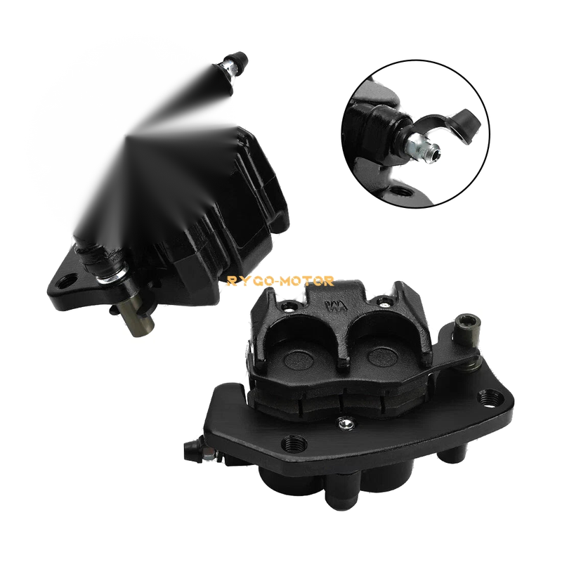 Kawasaki Mule Pro FXT FXR FX DXT DX Front / Caliper w/ Pads (2015–2024)