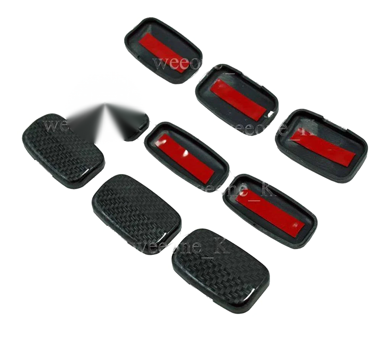 Toyota Hiace Commuter 9 x Carbon Side Cab Covers (2005-2013)