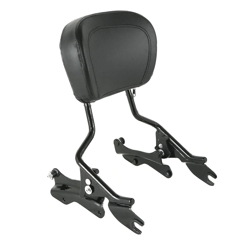 Harley Touring Detachable Sissy Bar Backrest Rack Docking Kit (2014-2025)