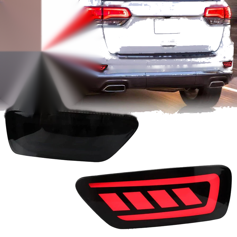 Jeep Dodge Journey LED Rear Bumper Fog Lights (2011-2021)
