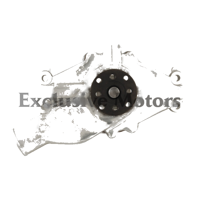 Chevrolet SB (1955-1995) Polished Aluminum Short Water Pump, Upgraded Housing
