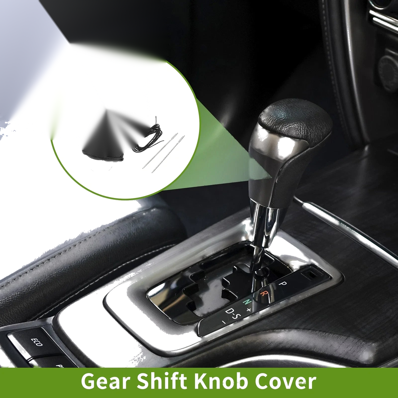 Toyota Corolla Car Gear Shift Knob Cover Black Carbon Fiber (2009–2013)