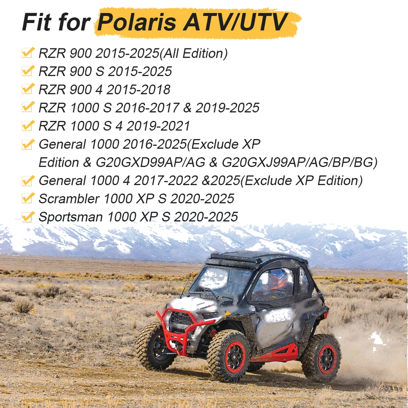 Polaris Sportsman XP 1000 2 x Front/Rear Wheel Hub & Bearing (2020–2025)