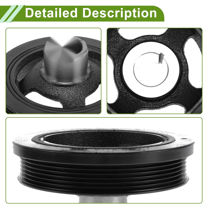Dodge Durango Harmonic Balancer Crankshaft Pulley (2004-2009)