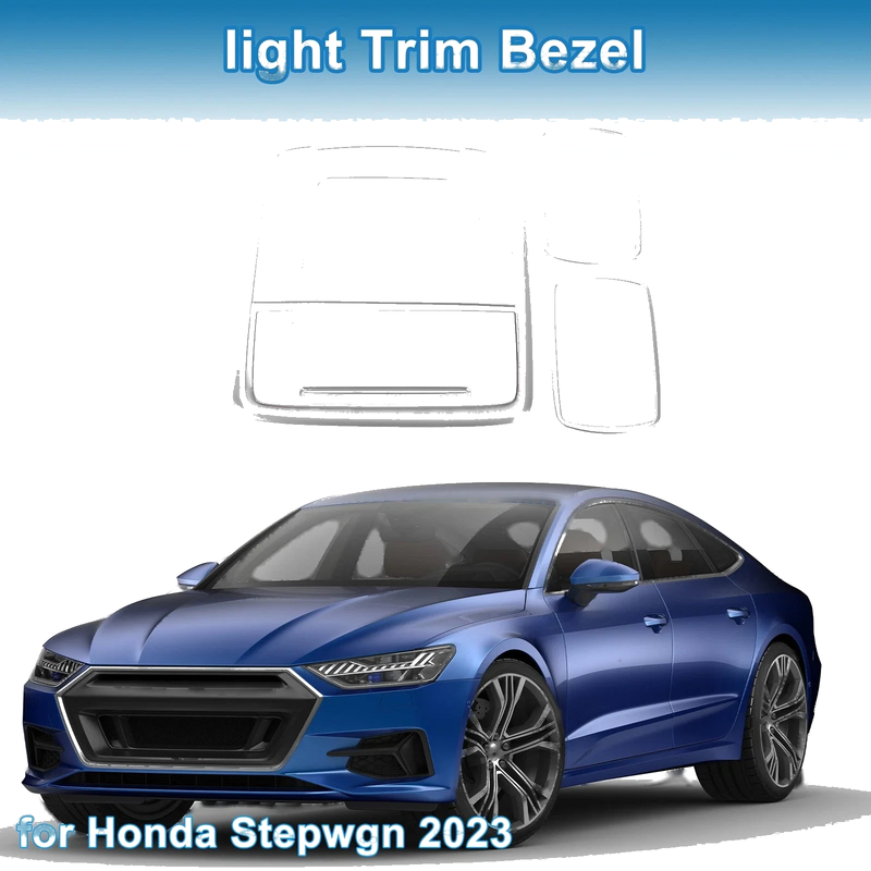 Honda Stepwgn 2023 Silver Tone Light Trim Bezel