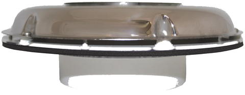 Caravan / Boat Stainless Low Profile Solar Vent Exhaust & Intake