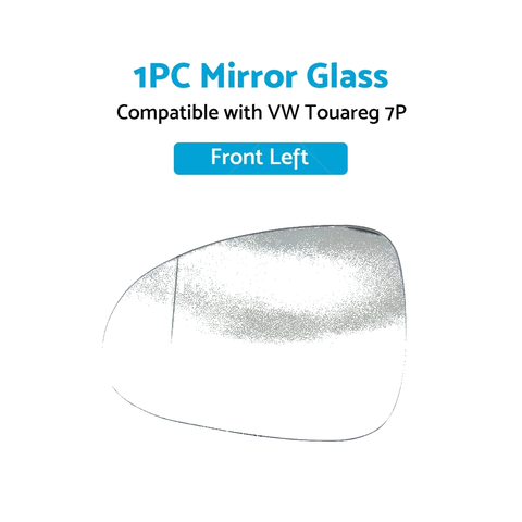 VW Touareg 2011-2018 Heated Left Mirror Glass