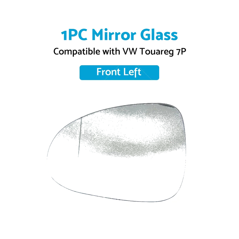 VW Touareg 2011-2018 Heated Left Mirror Glass