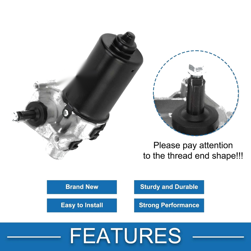 Ford E-150 E-250 E-350 Front Windshield Wiper Motor (1995-1996)