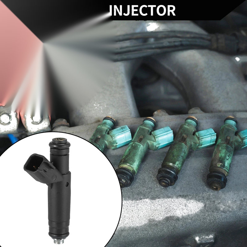 Ford Ranger 2001-2003 3.0L Black Fuel Injector (1 Pc)