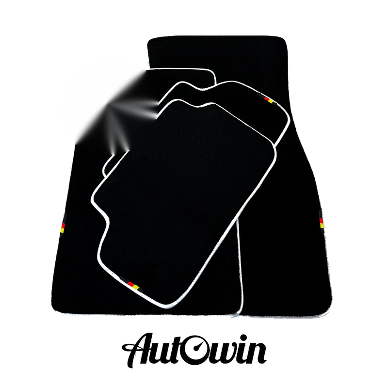 BMW 3 Series E93 Convertible Black Floor Mats (2007-2013)