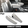 Toyota Sienna 2 x Pair Seat Armrest Cover Leather Gray (2011–2018)