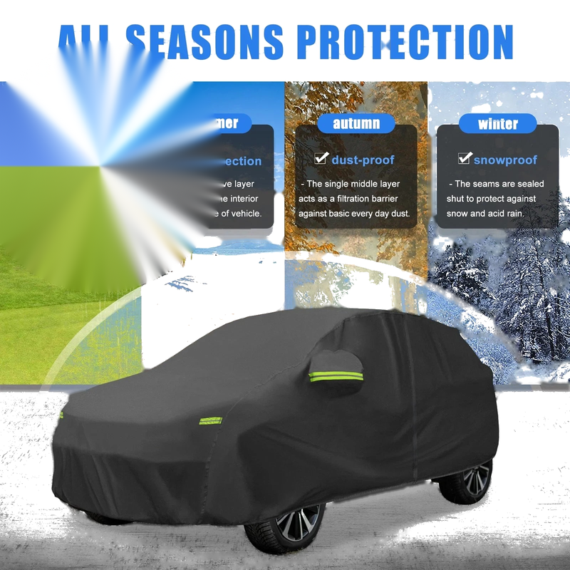 Toyota Yaris Cross 2021-2023 Black Waterproof Car Cover