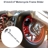 Make Model 0.63" Aluminum Alloy Plastic Motorcycle Slider Frame