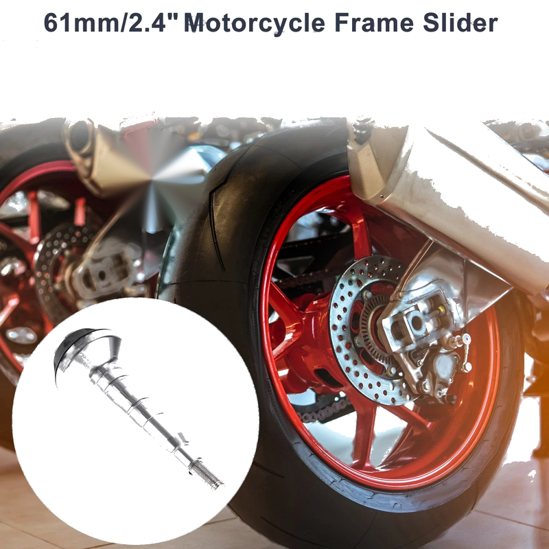 Make Model 0.63" Aluminum Alloy Plastic Motorcycle Slider Frame