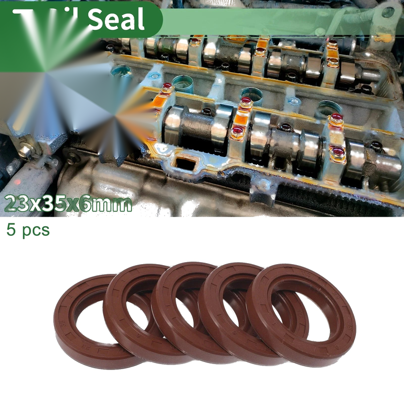 Make Model Oil Seal / 23x35x6mm / Seal Ring FKM Rubber
