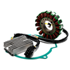 1996-2008 Kawasaki ZR400 Zephyr 400X Magneto Stator + Voltage Rectifier + Gasket
