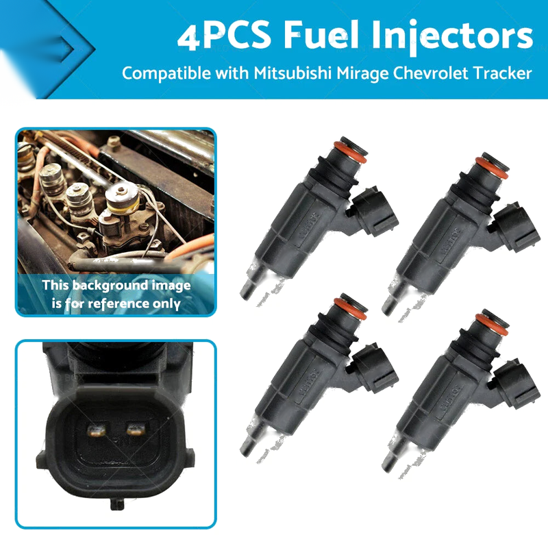 Mitsubishi Mirage 1.5L, Suzuki Vitara 1.6L 4PCS Fuel Injectors