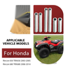 Honda Rincon TRX650 / 680 Rear A-Arm Bushing Shaft Kit (2003-2014)