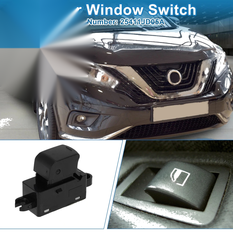 Nissan Murano Passenger Side Power Window Switch (2011-2014)