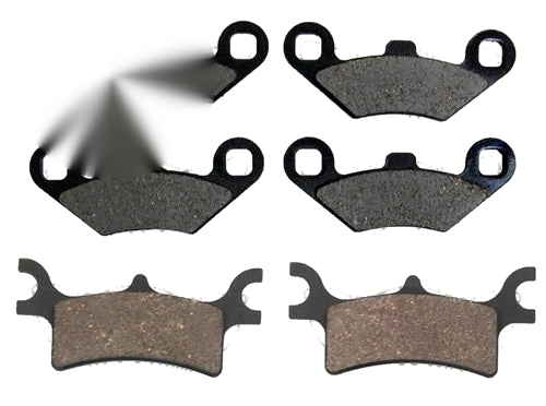 Polaris Trail Boss 330 Front & Rear / Semi-Metallic Brake Pads (2005–2013)