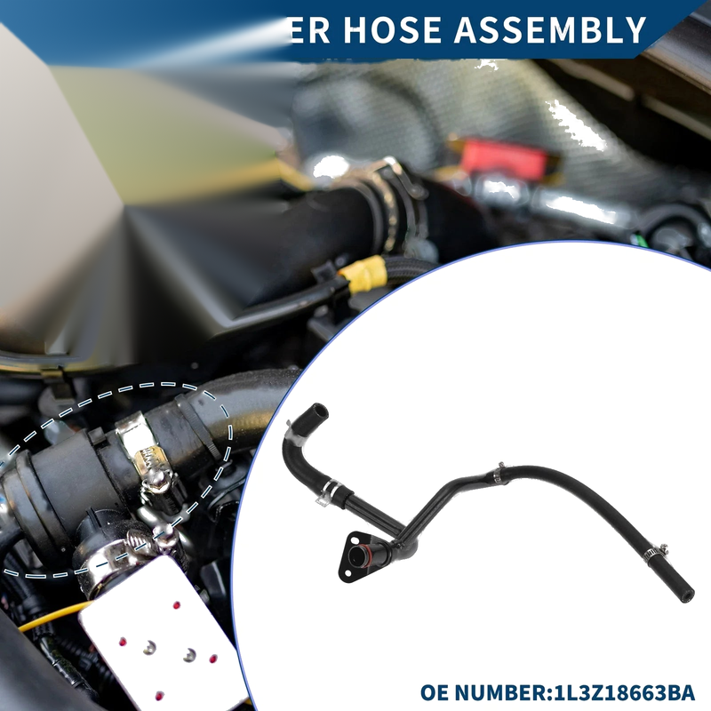 Ford E-150 Club Wagon HVAC Heater Hose Assembly (2001-2005)