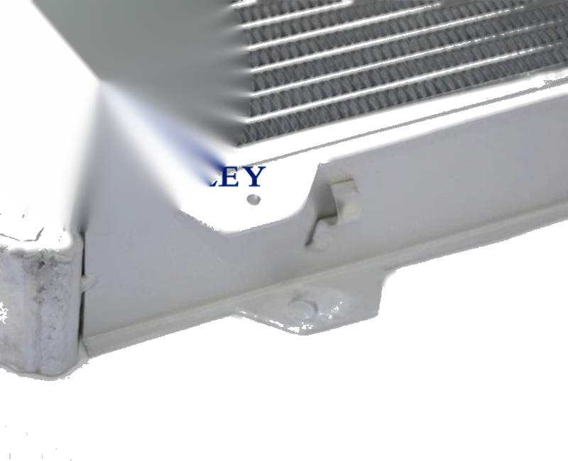 Nissan Datsun Stanza 510 610 710 720 3 x 56mm Aluminum Radiator + Fan