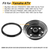 Yamaha Big Bear 350 YFM350 Front Brake Drum Hub & Dust Seal (1989–1998)