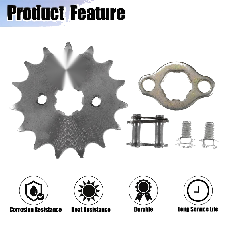 Dirt Bike Mini Bike 15T 17mm Front Engine Sprocket