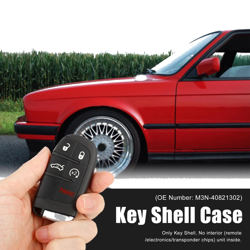 Dodge Journey Challenger 5 Key Button Key Fob Shell Case