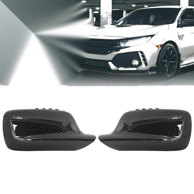 BMW E66 E46 745i 750i Carbon Fiber Mirror Cover Cap (2002-2008)