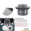Harley Fat Boy Sport Glide Deluxe Low Rider Fuel Gas Tank Cap (2018-2021)