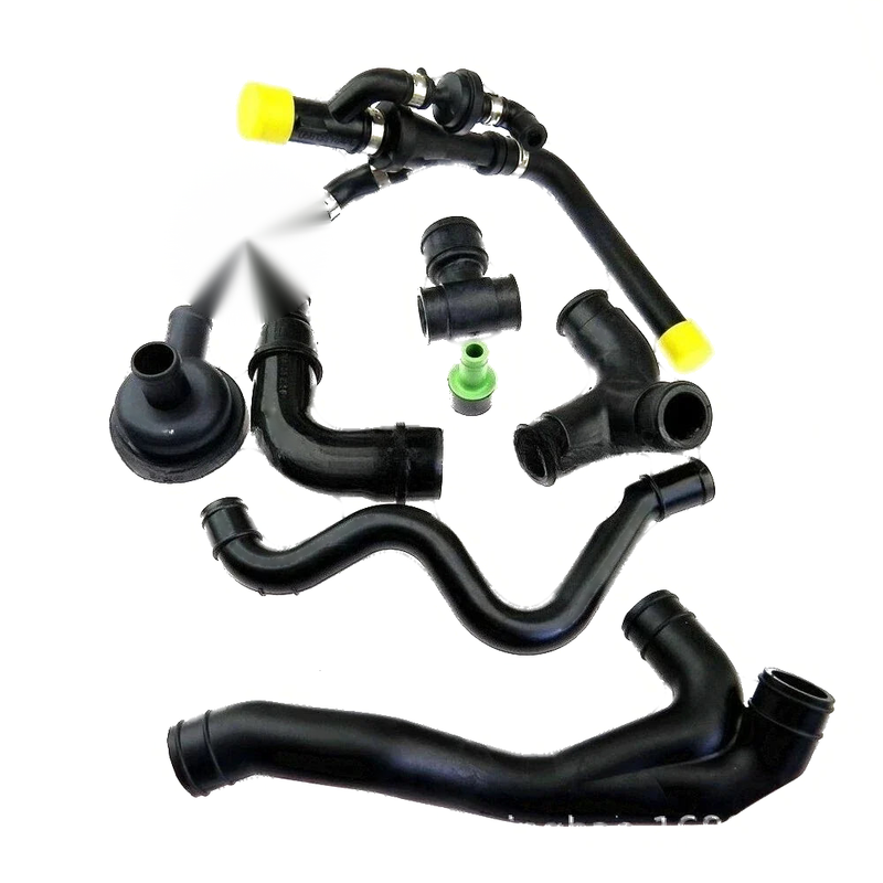 VW Jetta Golf Passat Audi Crankcase Breather Hose Valve Kit (1999–2005)