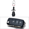VW Gran Lavida Silver 3-Button Key Remote Cover Case (2013-2017)