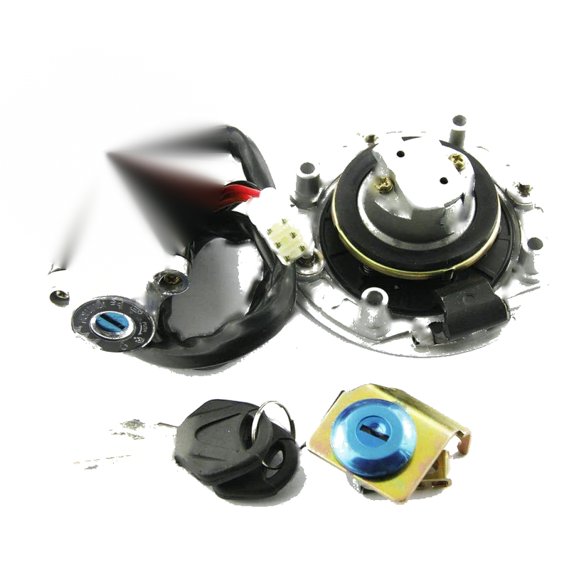 Suzuki DL1000 V-Strom, GSXR1000, SV650, GSXR750 Ignition Key Switch Lock Set
