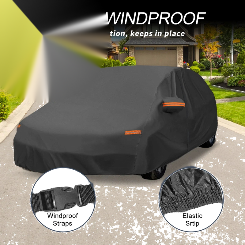 Volvo V90 Wagon Car Cover with Left Side Door Zipper (2017-2023)