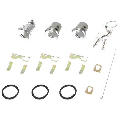 Buick Chevrolet Pontiac Door Lock Cylinder Set 2 x Keys