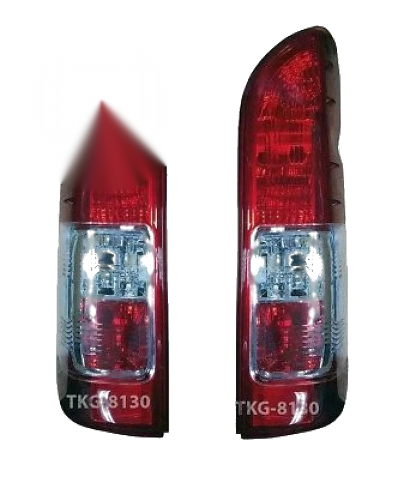 Toyota Hiace Commuter LWB Van 2 x Tail Lights (2014-2017)