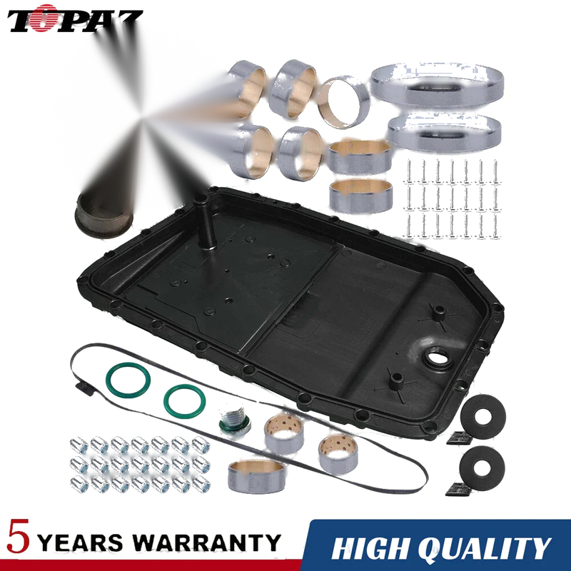 BMW E82 E84 E89 E90 Trans Oil Pan & Repair Kit with Gasket & Drain Plug