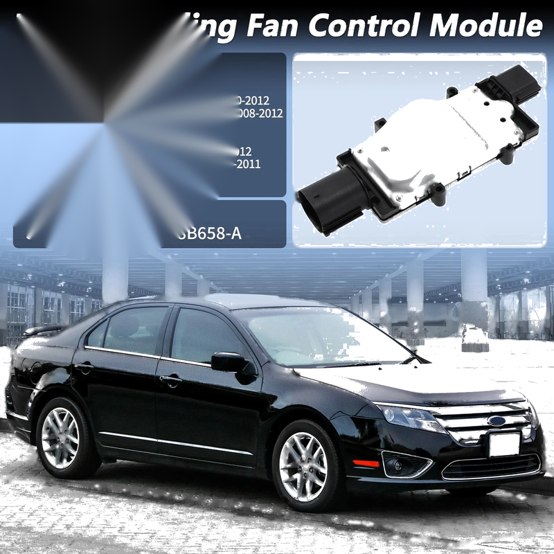 Ford Fusion, Taurus, Lincoln Engine Cooling Fan Control Module (2006-2012)