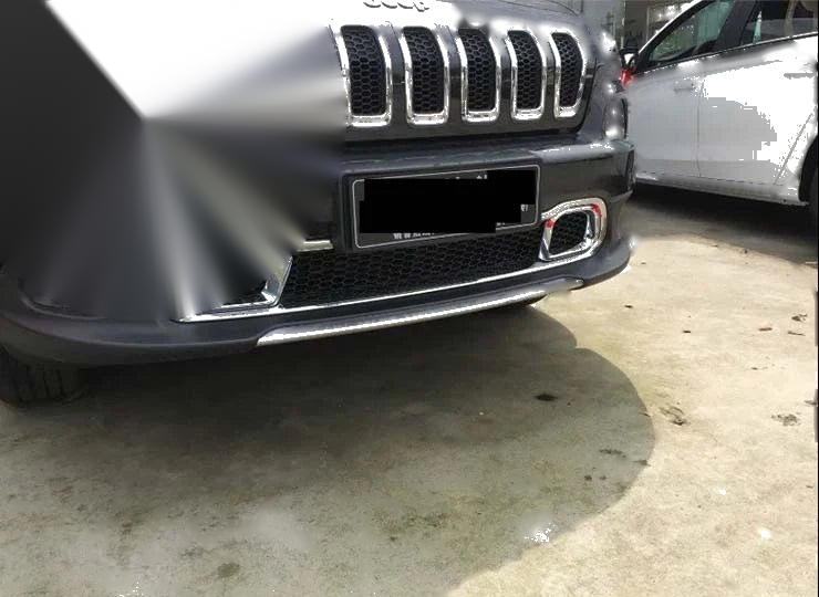 Jeep Cherokee - 3 x Molding Set Grille Cover Trim (2014-2018)