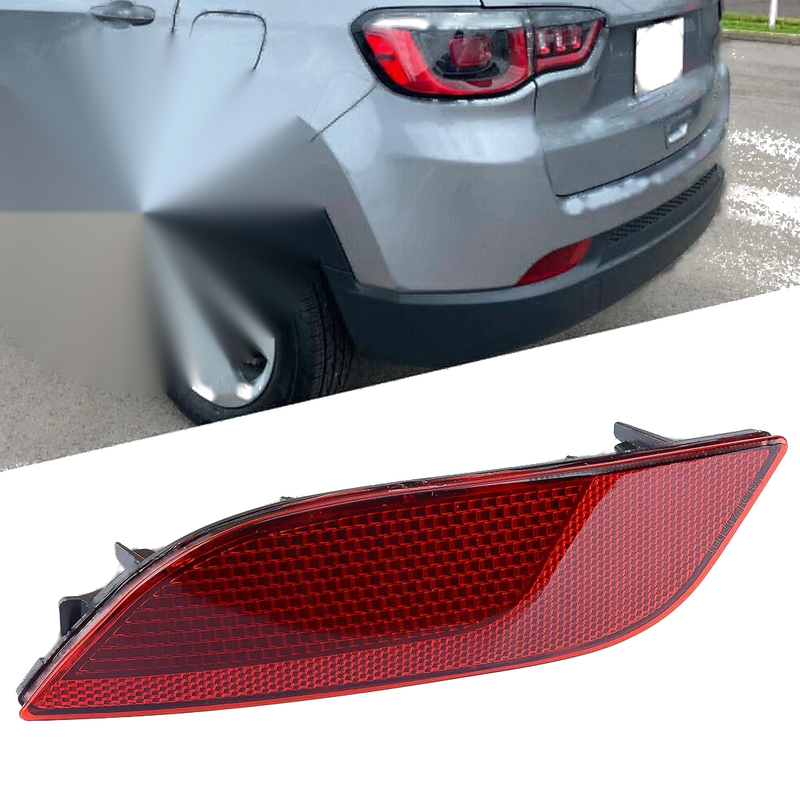 Jeep Compass Rear Bumper Reflector Set (2017-2023)