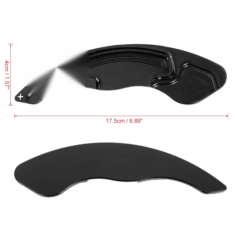Honda Accord, Civic Aluminum Alloy Black Steering Wheel Shift Paddle